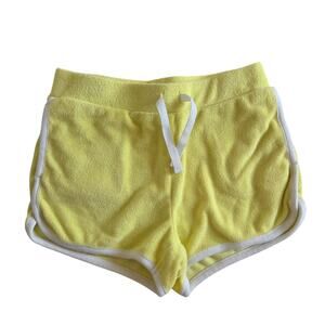 Janie and Jack Yellow Terry Shorts